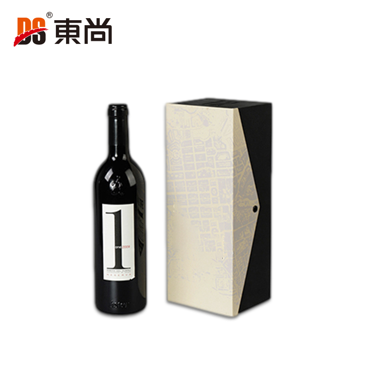  DSW-1005定制酒瓶盒包裝中密度纖維闆木質包裝盒