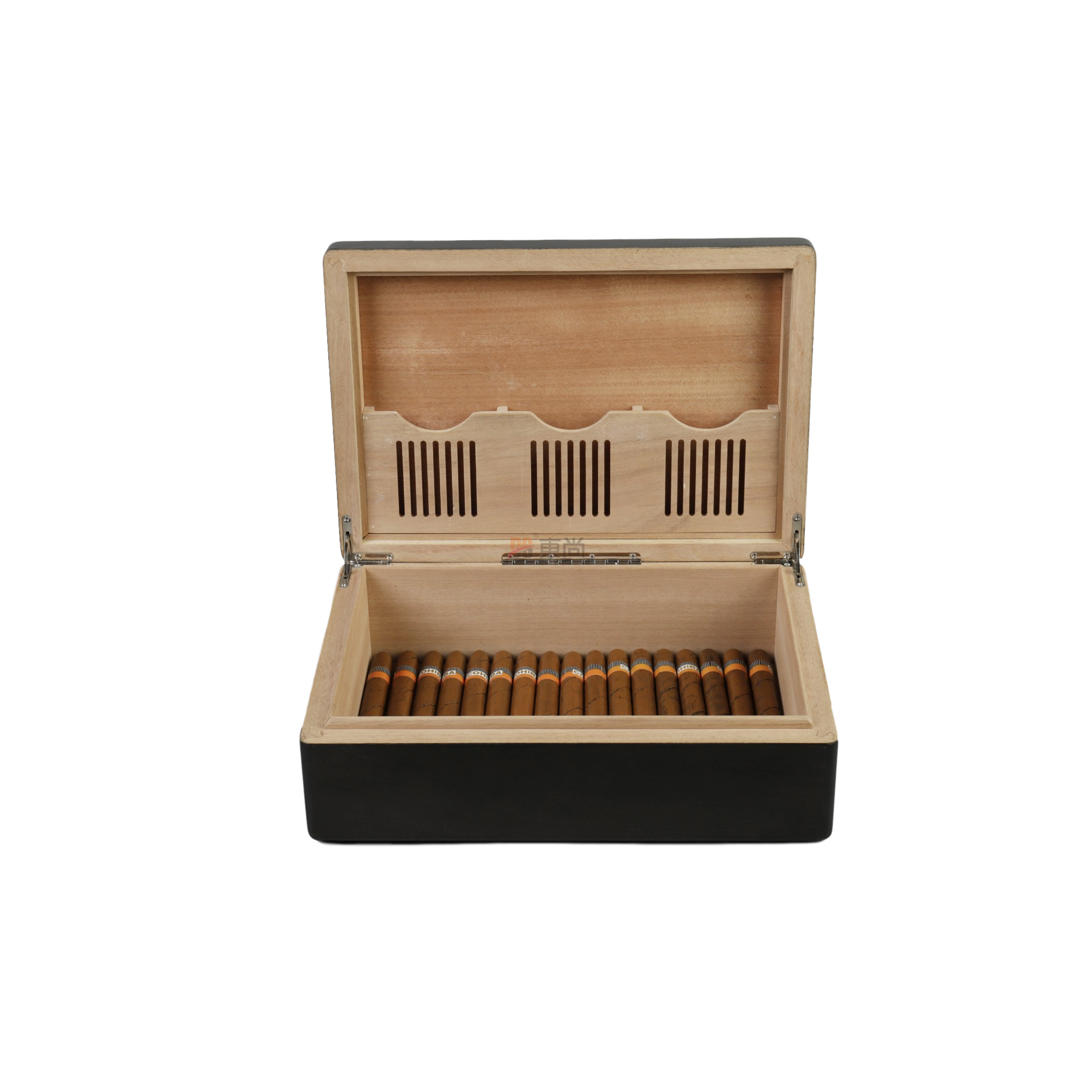 DSC-1007批發(fā)定制現代定制镂空加濕器雪茄木盒