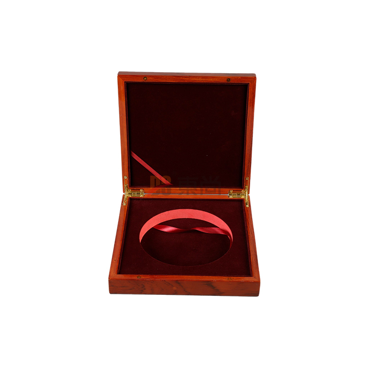 DSG-1005高品質定制花梨木加拼花金銀紀念币展示木盒