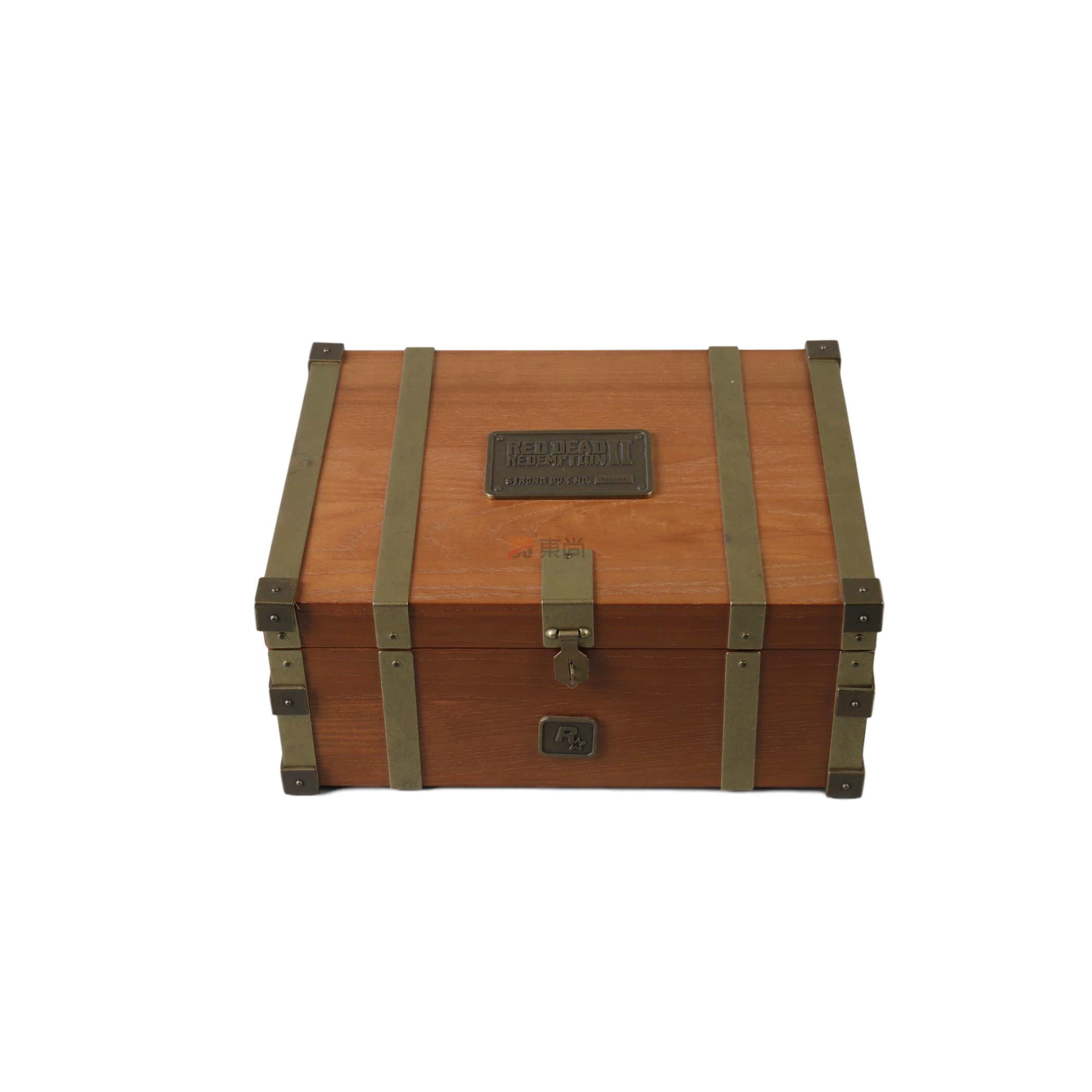 DSS-1008複古風格的青古銅金屬裝飾木制套盒、珠寶和小飾品帶鎖儲藏箱